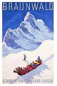 Braunwald ski poster 2