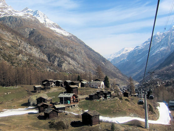 Zermatt Valley Run April