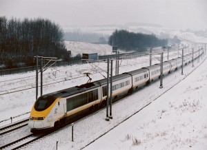 Eurostar ski train