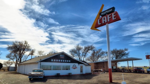 Route 66 Midpoint Cafe Texas  Nic Oatridge 2019