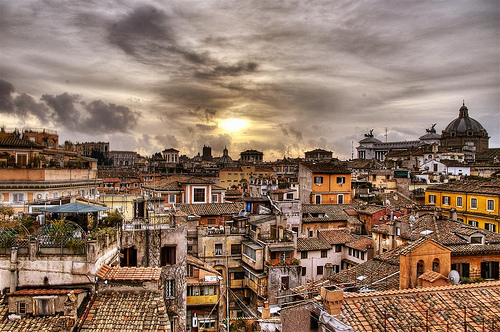 Picture entitled Dawn Over Rome from Nicholas Oatridge