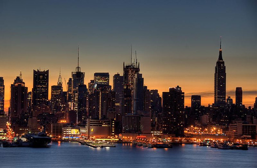 Picture entitled Manhattan At Dawn from Nicholas Oatridge