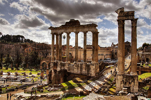 Picture entitled Roman Forum from Nicholas Oatridge