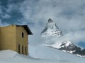 Matterhorn with art effect