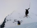 Jumping under Klein Matterhorn