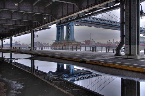 Picture entitled Manhattan Bridge from Nicholas Oatridge