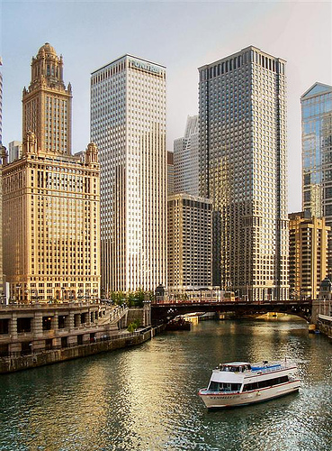 Picture entitled Michigan Avenue Bridge from Nicholas Oatridge