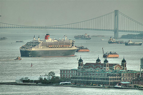 Picture entitled New York Bay from Nicholas Oatridge