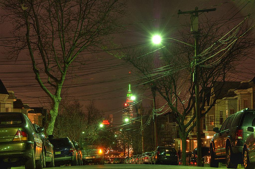 Picture entitled Weehawken Street At Night from Nicholas Oatridge